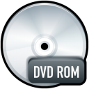 File DVD ROM Icon 128x128 png
